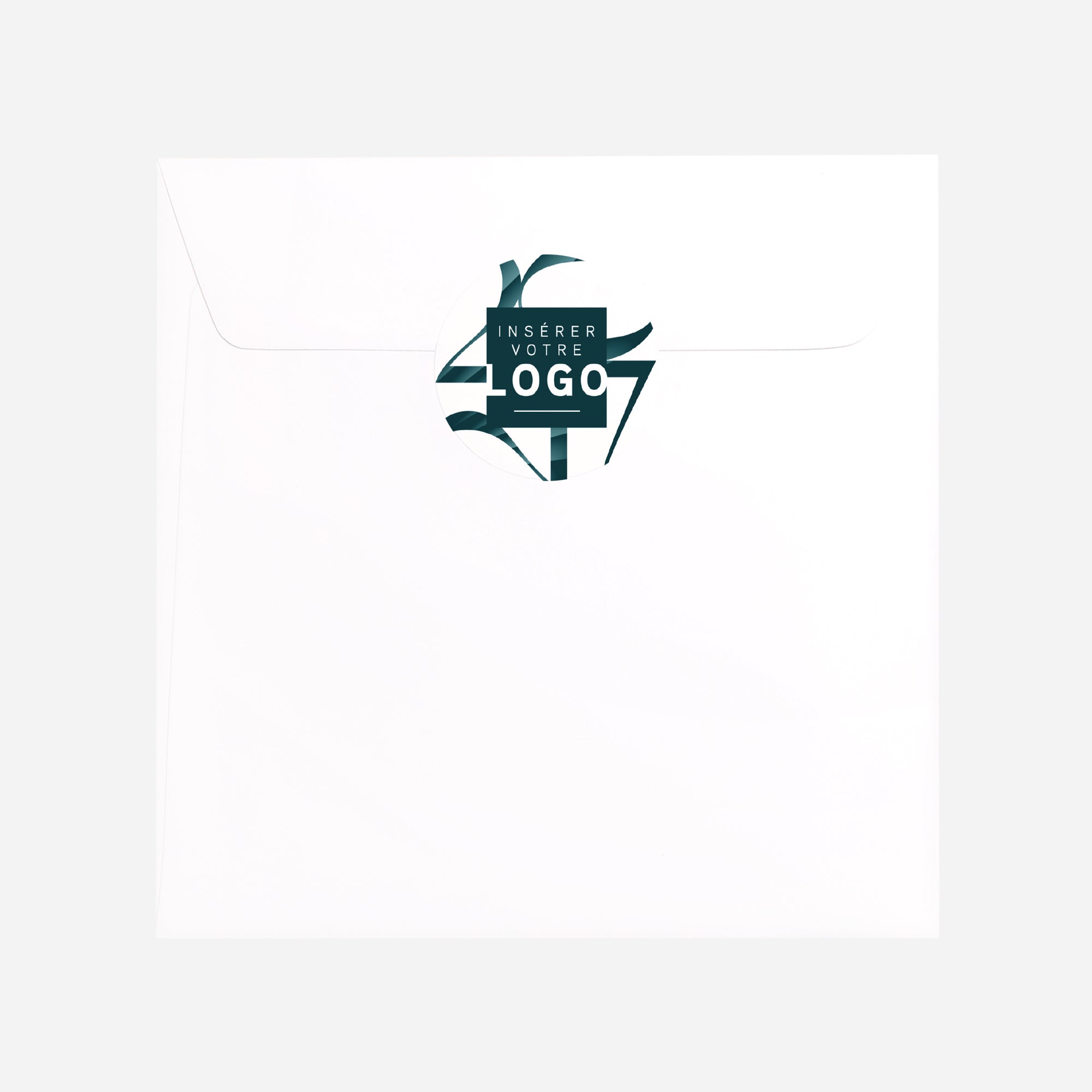 Faisceaux Graphiques | Vœux professionnels • Sticker • Rond photo N° 3