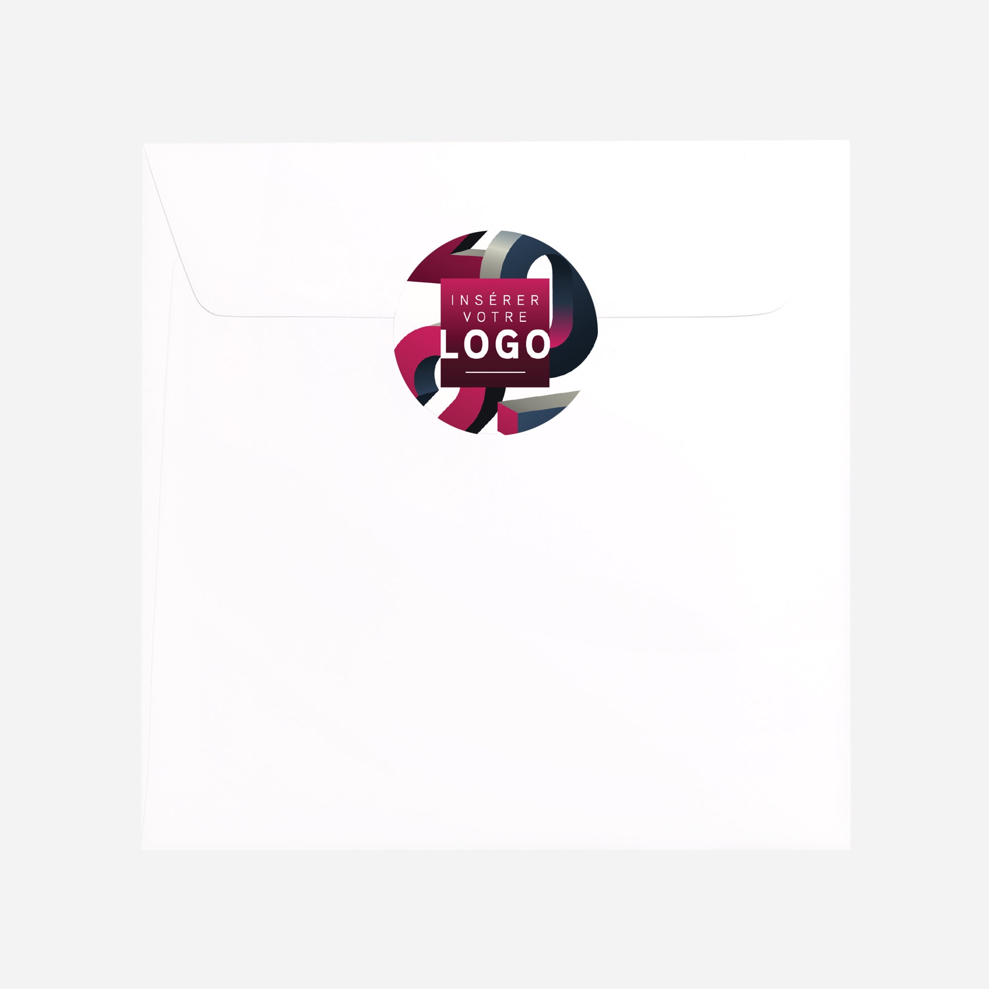 Allure 3D | Vœux professionnels • Sticker • Rond photo N° 3