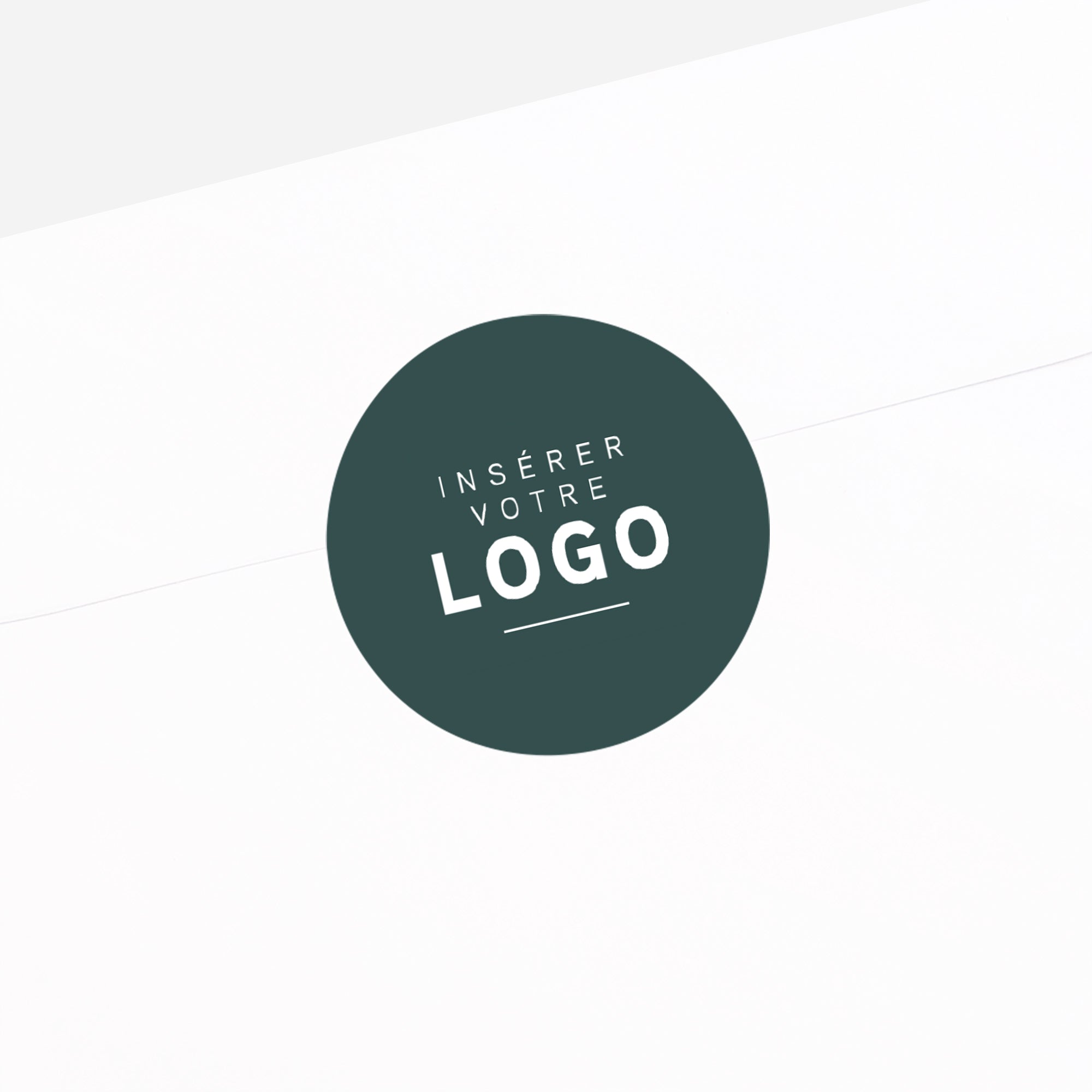 Harmonie des Sapins | Vœux professionnels • Sticker • Rond photo N° 2
