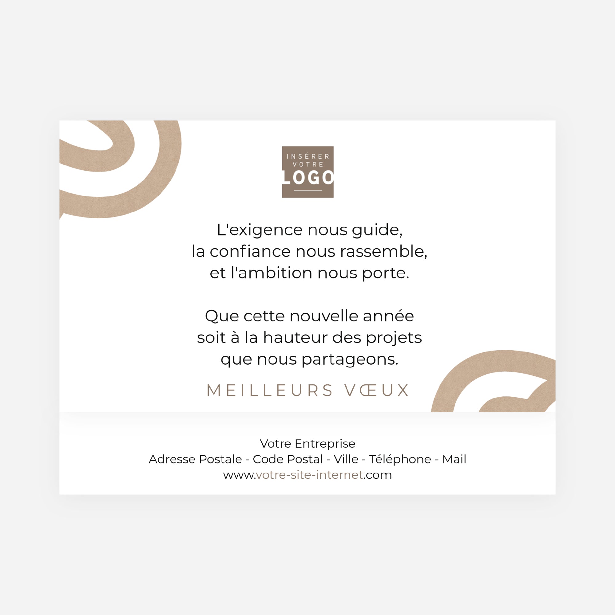 Signature Kraft | Vœux professionnels • Boite chocolat personnalisée • Chocolats Maxim's photo N° 4
