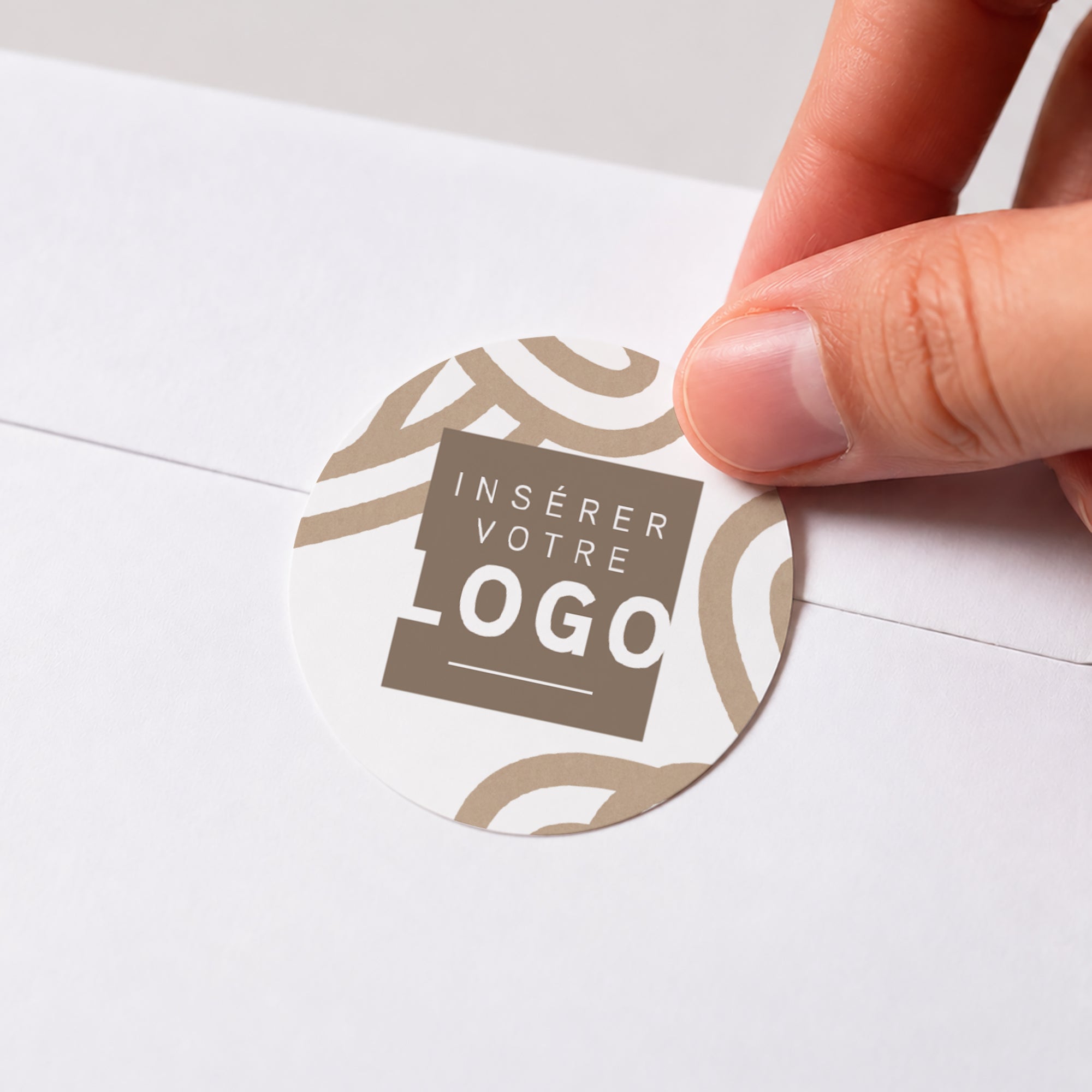 Signature Kraft | Vœux professionnels • Sticker • Rond photo N° 1