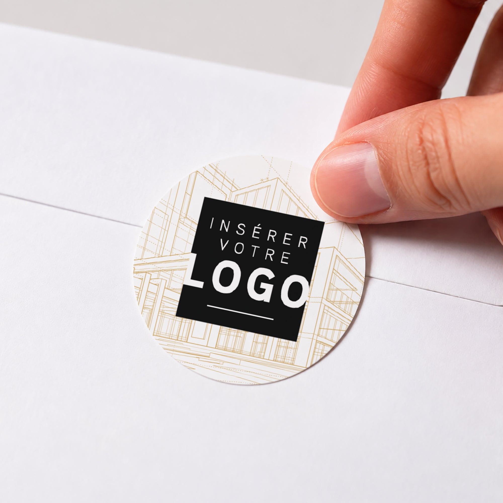 Perspectives | Vœux professionnels • Sticker • Rond photo N° 1