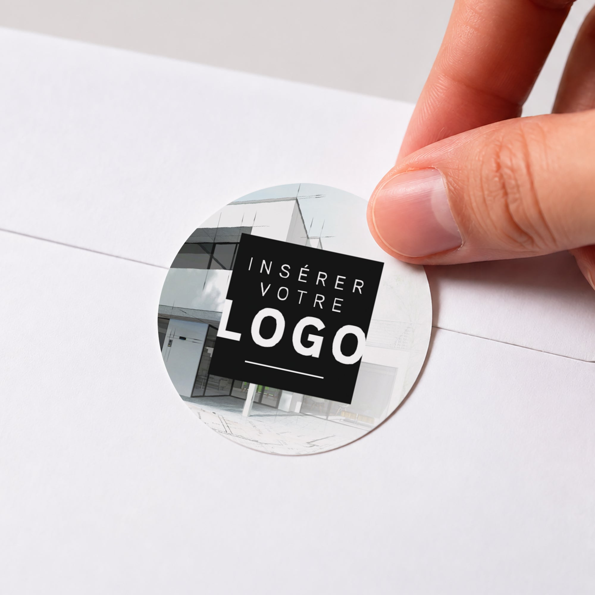 Beaux Projets | Vœux professionnels • Sticker • Rond photo N° 1