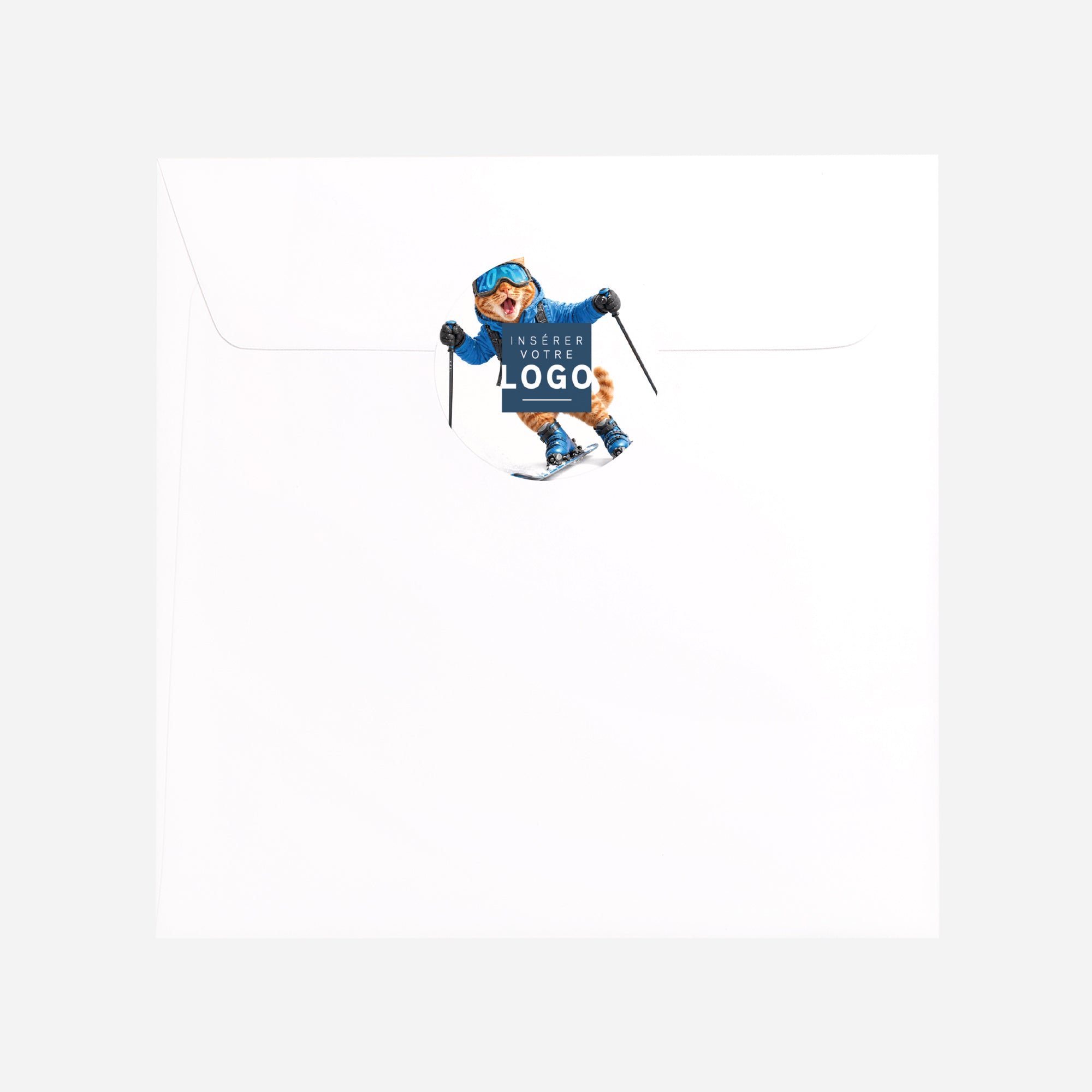 Effet Wahou | Vœux professionnels • Sticker • Rond photo N° 3