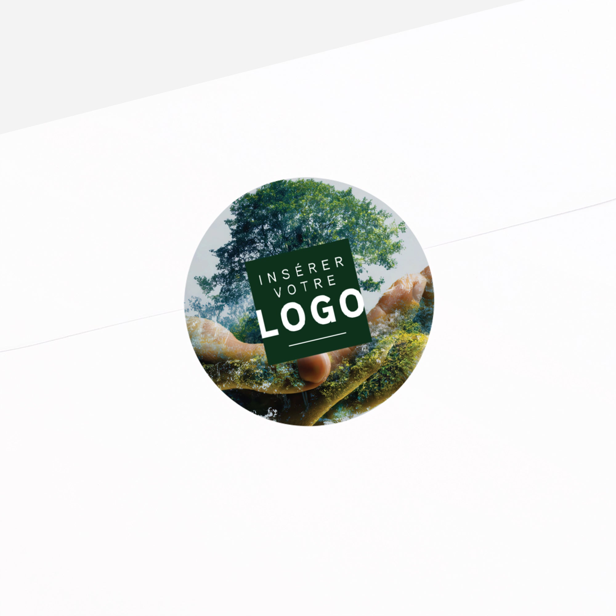 Héritage Durable | Vœux professionnels • Sticker • Rond photo N° 2