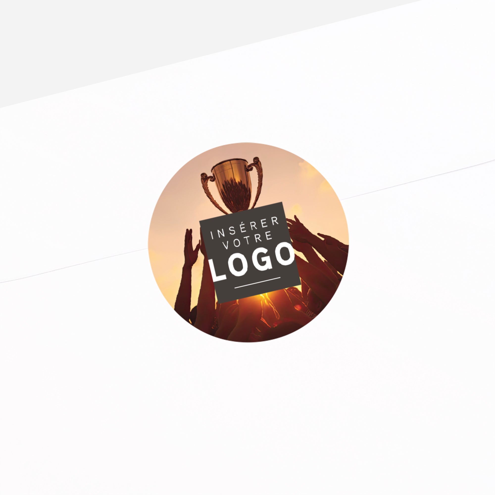 Succès Partagés | Vœux professionnels • Sticker • Rond photo N° 2