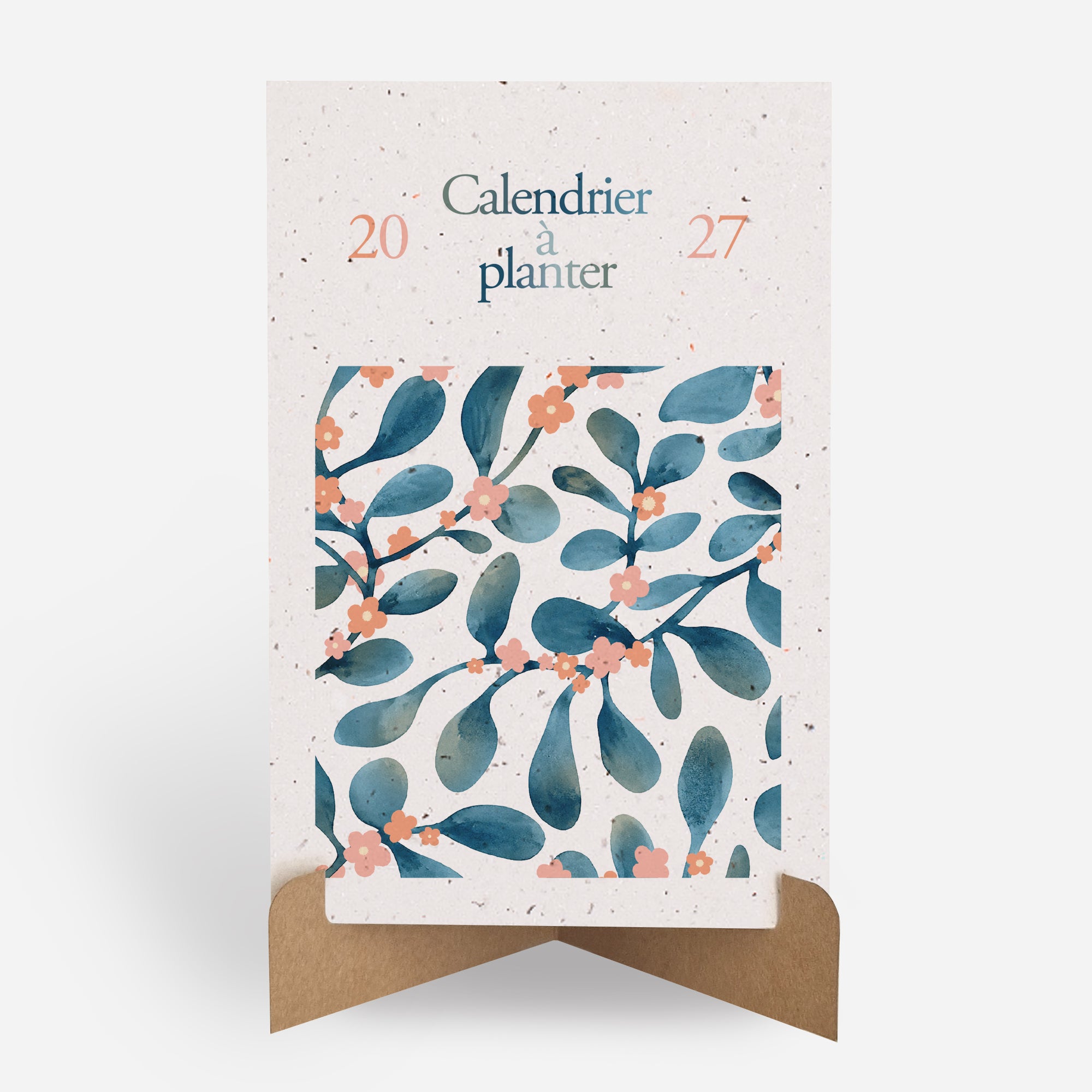 Calendrier à planter | Vœux professionnels • Calendrier professionnel • Intercalaire simple photo N° 1