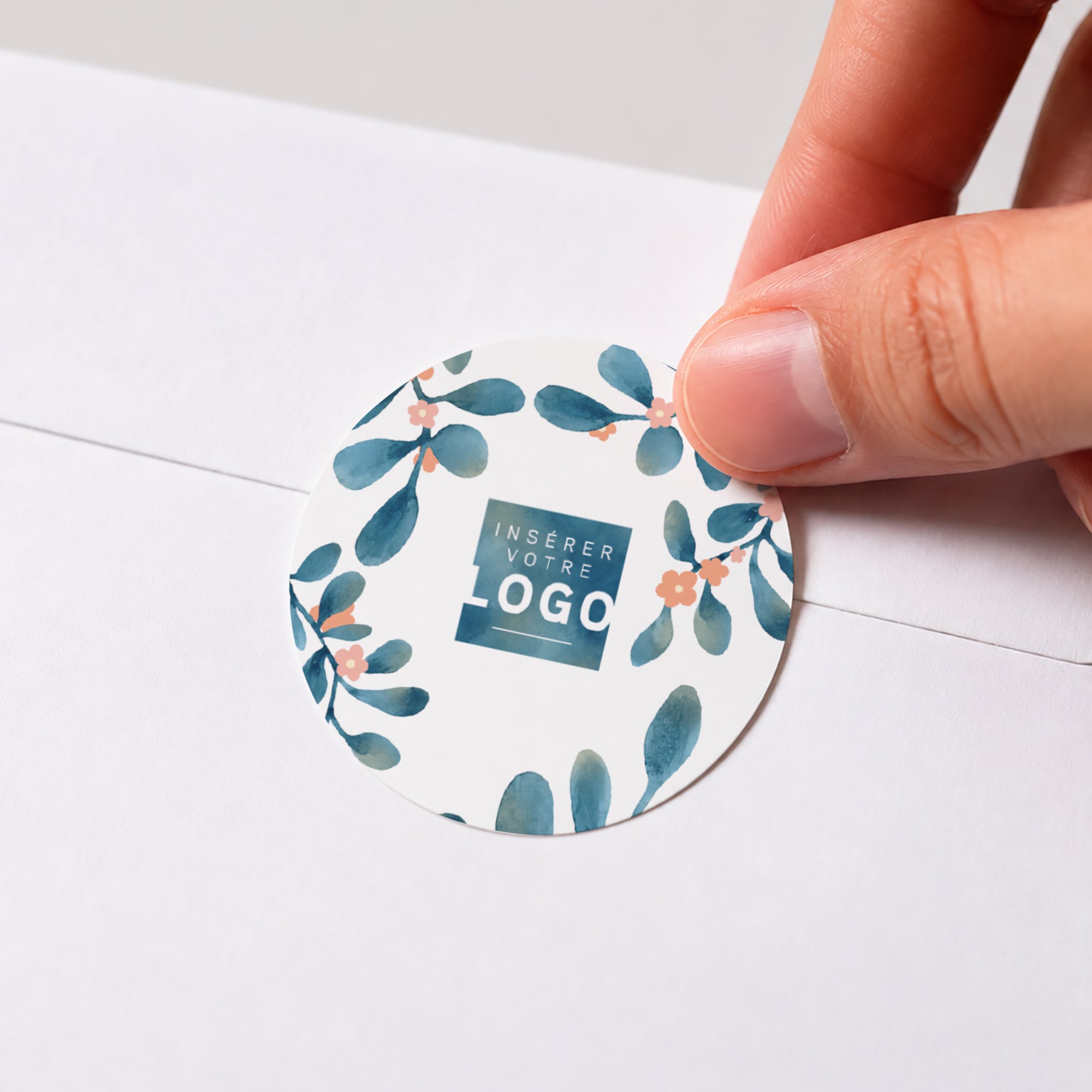 Calendrier à planter | Vœux professionnels • Sticker • Rond photo N° 1
