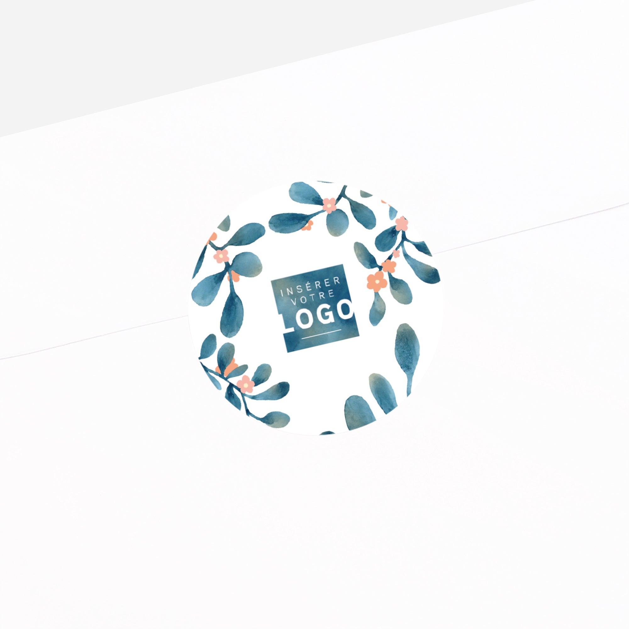 Calendrier à planter | Vœux professionnels • Sticker • Rond photo N° 2