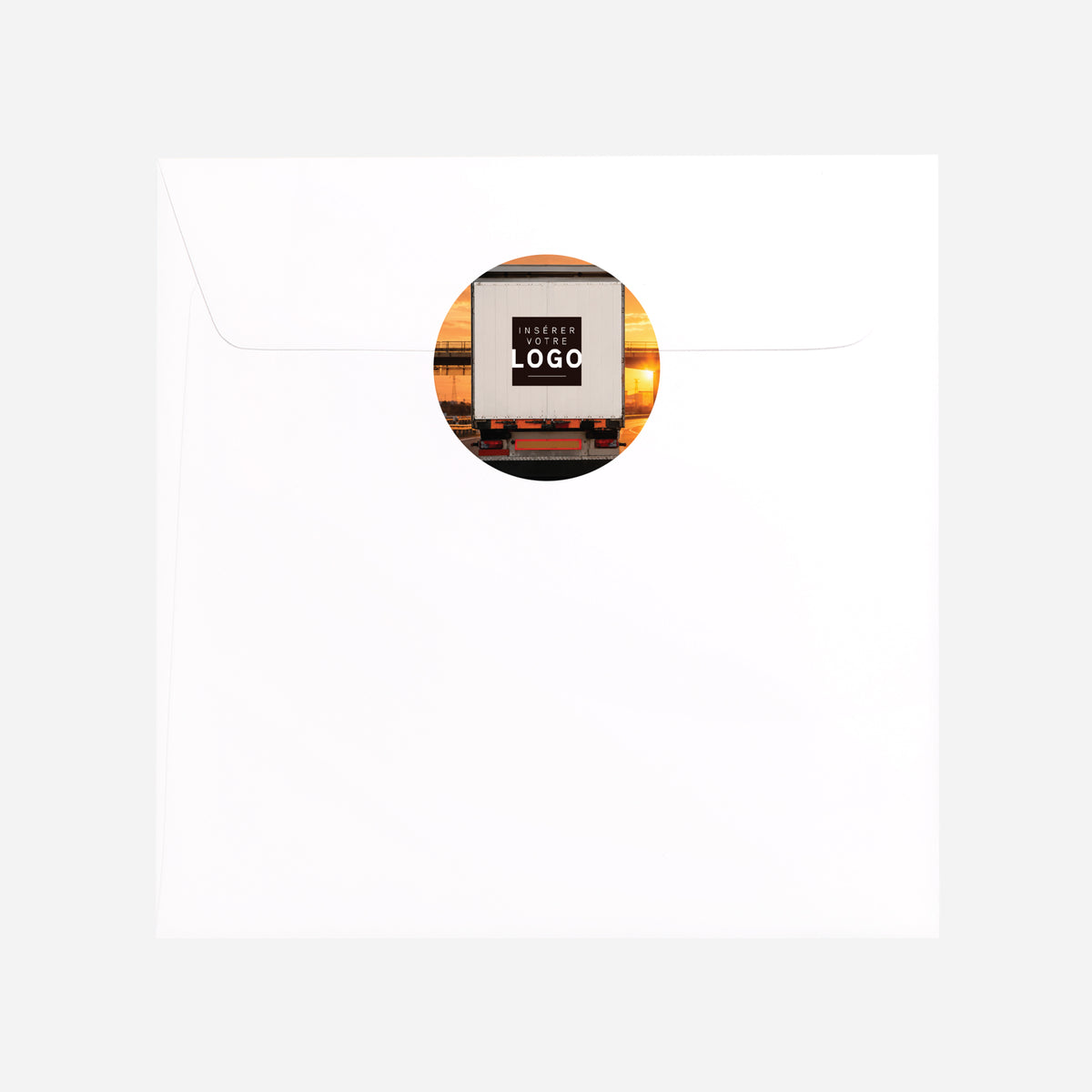 En Route vers Demain | Vœux professionnels • Sticker • Rond photo N° 3