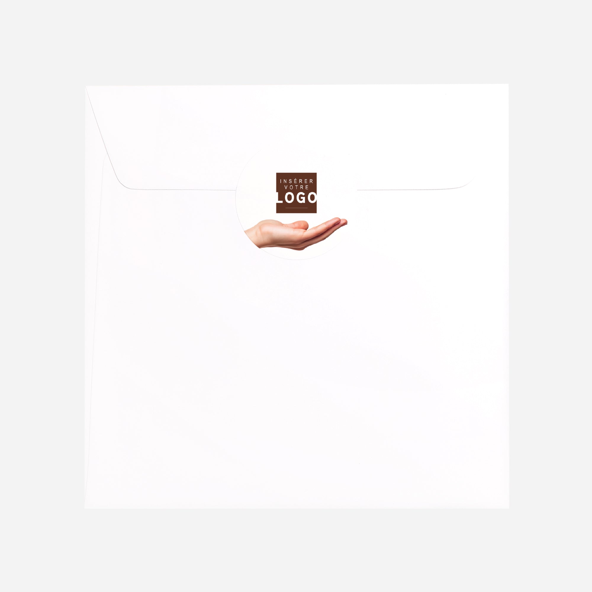 Au Cœur de l'Humain | Vœux professionnels • Sticker • Rond photo N° 3