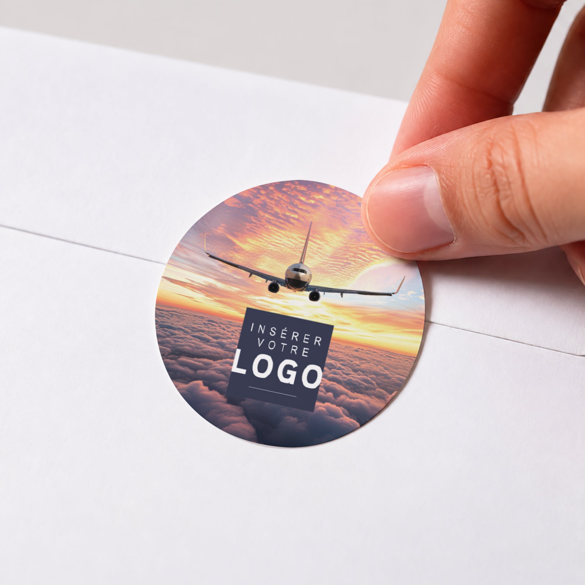 L'Ascension | Vœux professionnels • Sticker • Rond photo N° 1