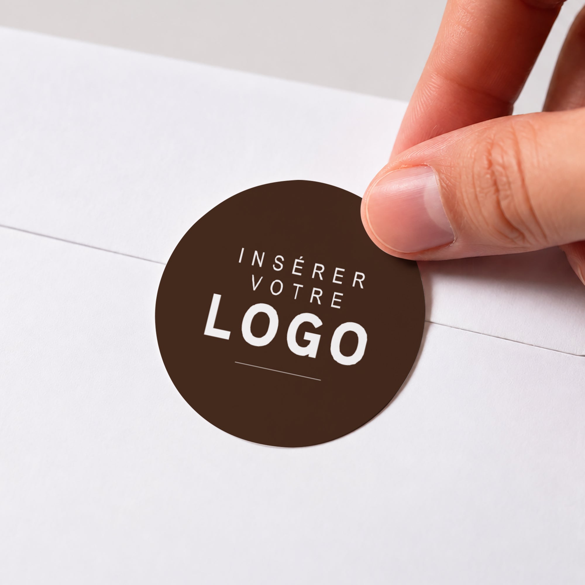 La Signature de l'Excellence | Vœux professionnels • Sticker • Rond photo N° 1
