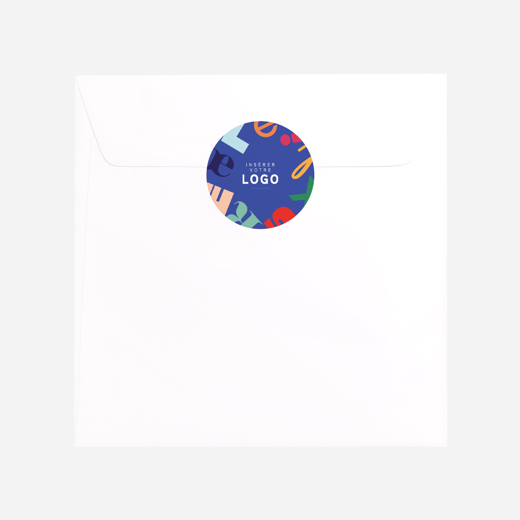 Vœux en Couleurs | Vœux professionnels • Sticker • Rond photo N° 3