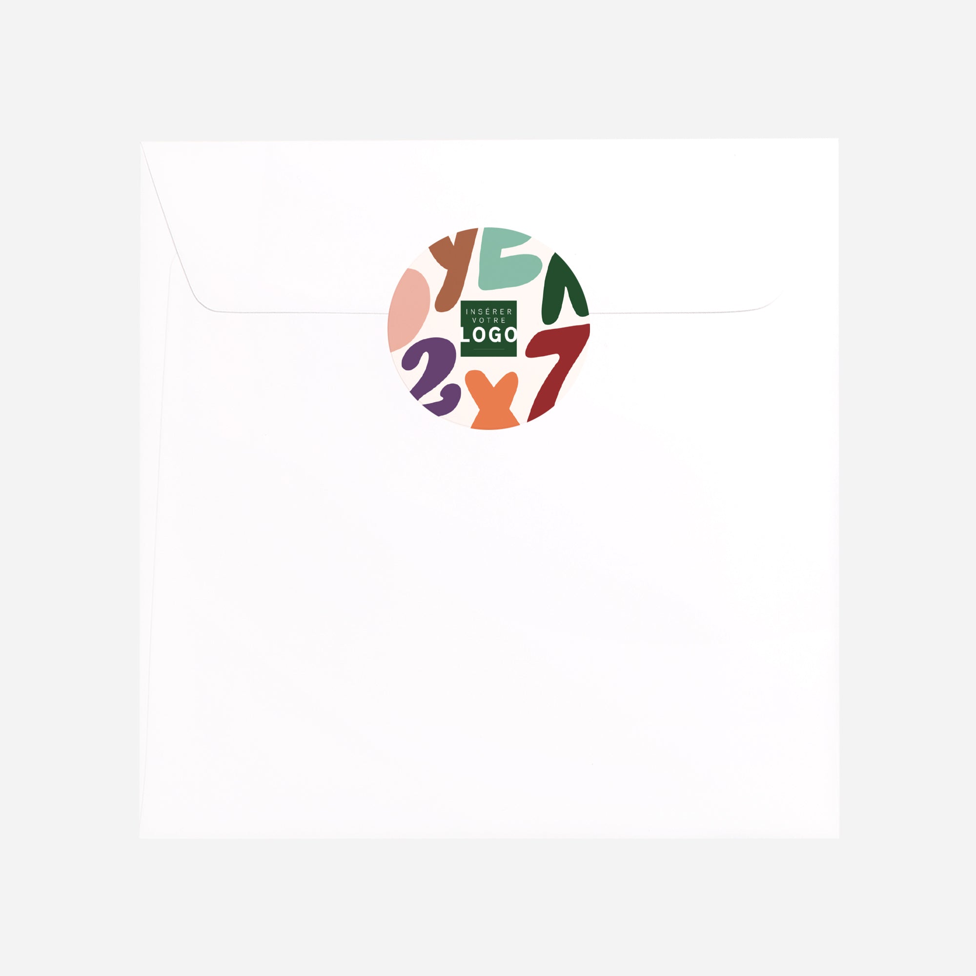 Vœux en Grand | Vœux professionnels • Sticker • Rond photo N° 3