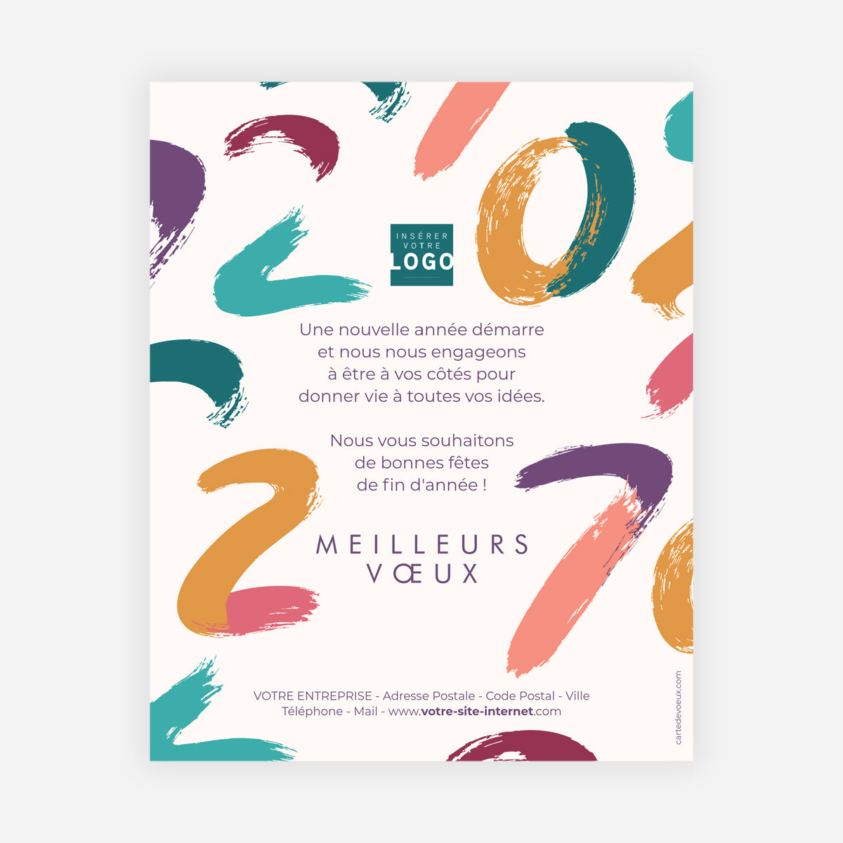 Coups d’Éclat | Vœux professionnels • Carte virtuelle • eCard Image photo N° 1