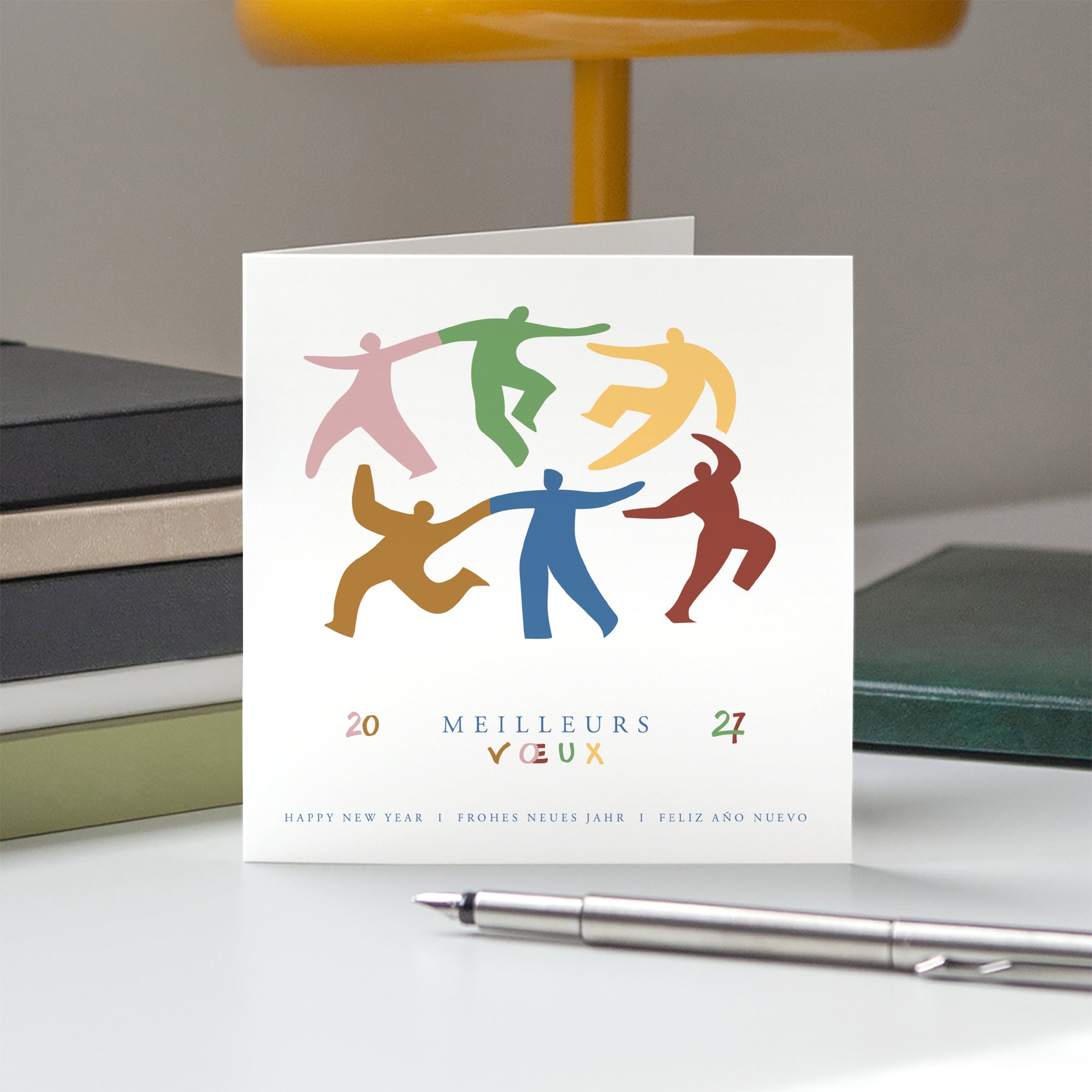 Énergie Collective | Vœux professionnels • Carte de voeux • Carrée pliable photo N° 5