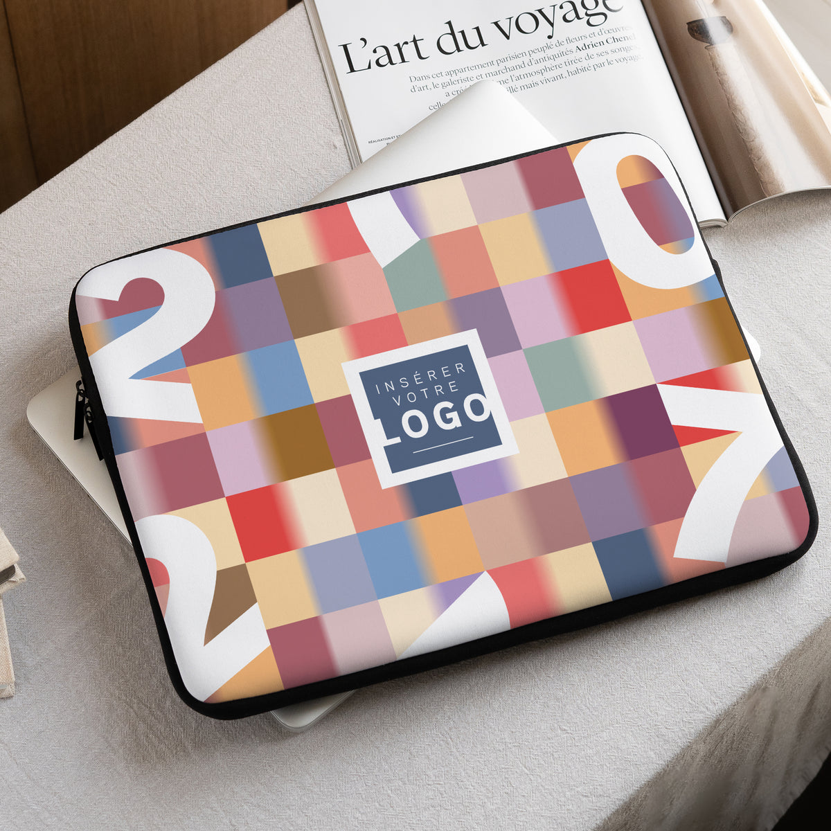 Color Blocks | Cadeau entreprise • Housse ordinateur • 15 pouces photo N° 1