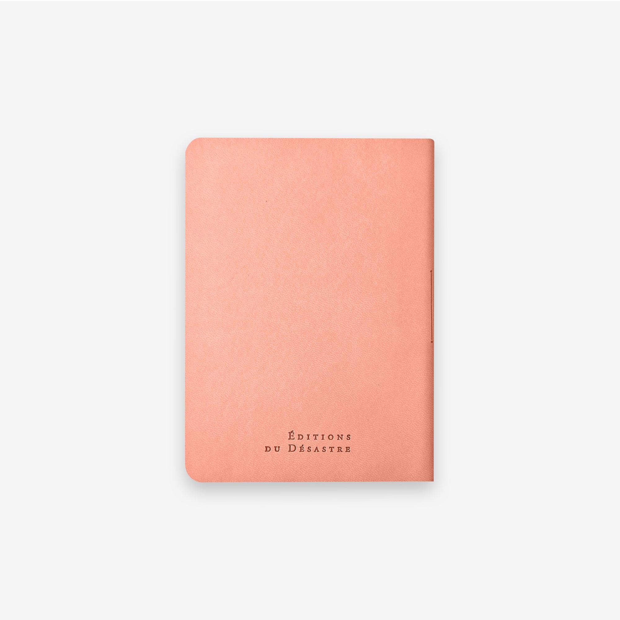 Nuance | Vœux professionnels • Carnet • Simili cuir - A6 - Pêche - 128 pages photo N° 2
