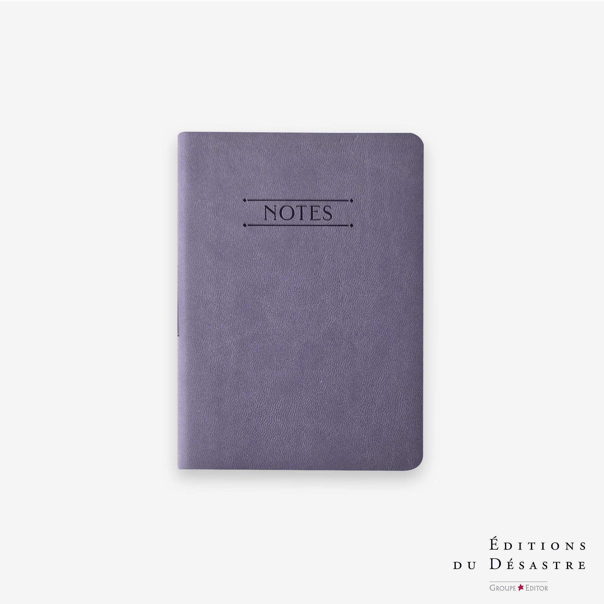 Nuance | Vœux professionnels • Carnet • Simili cuir - A6 - Lavande - 128 pages photo N° 1