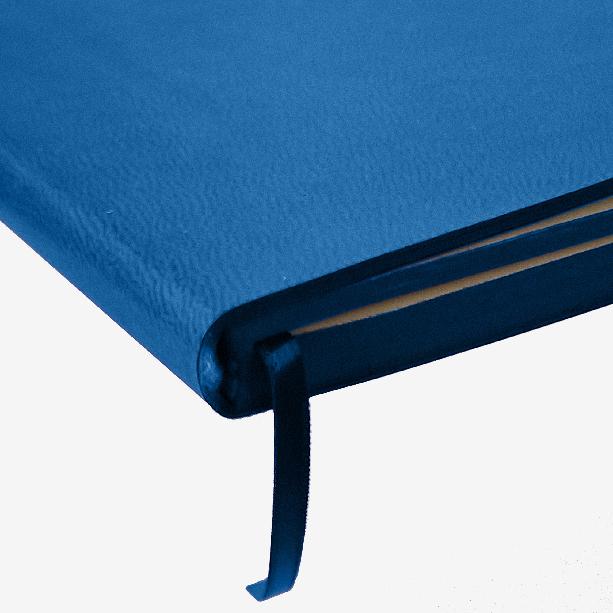 Nuance | Vœux professionnels • Carnet • Simili cuir  - A6 - Bleu Majorelle - 128 pages photo N° 4