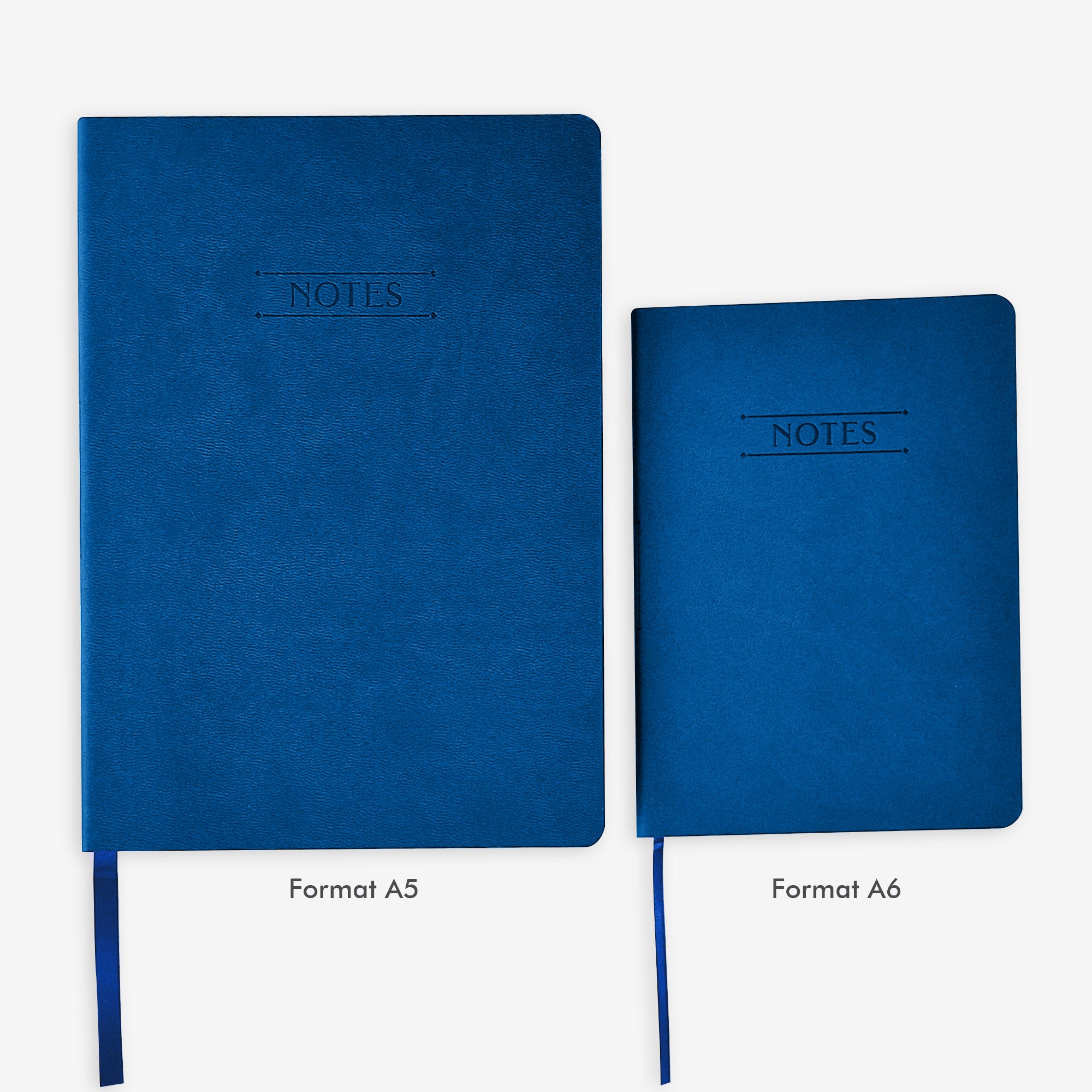 Nuance | Vœux professionnels • Carnet • Simili cuir  - A6 - Bleu Majorelle - 128 pages photo N° 5