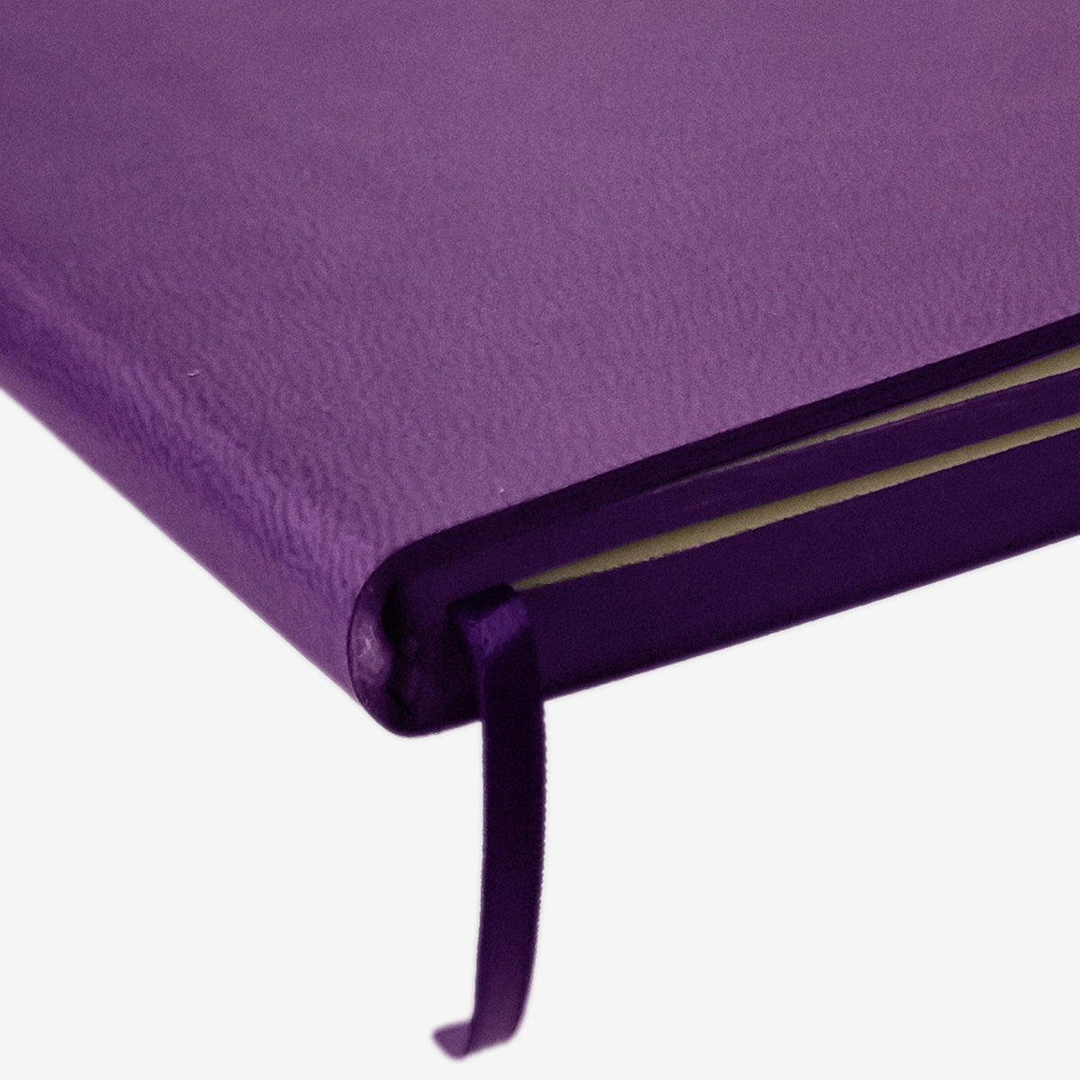 Nuance | Vœux professionnels • Carnet • Simili cuir - A6 - Violet intense - 128 pages photo N° 4