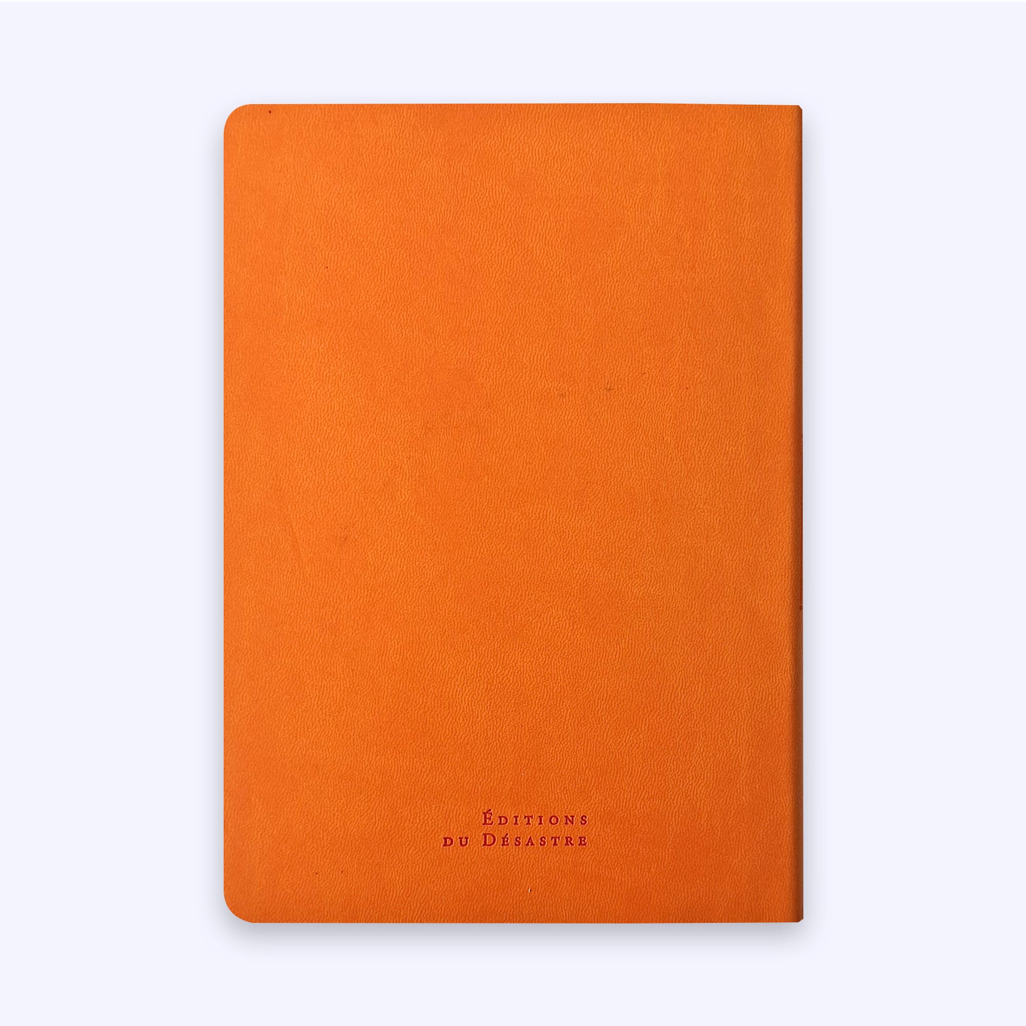 Carnet Nuance - Simili cuir - A5 - Orange vitaminé - 192 pages photo N° 2