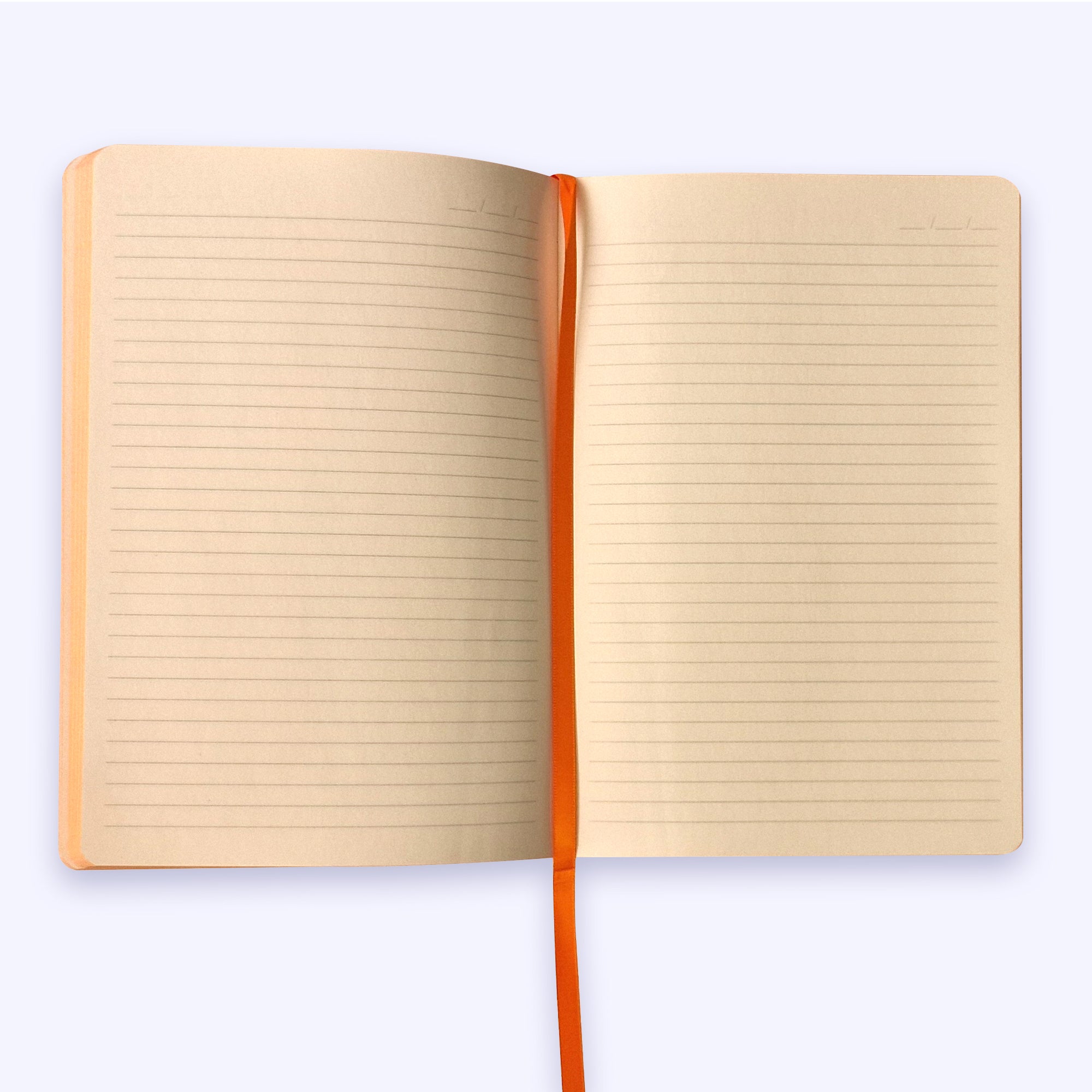 Carnet Nuance - Simili cuir - A5 - Orange vitaminé - 192 pages photo N° 3