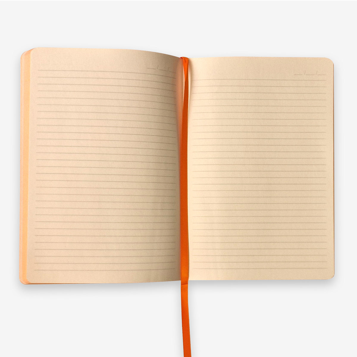 Nuance | Vœux professionnels • Carnet • Simili cuir - A5 - Orange vitaminé - 192 pages photo N° 3