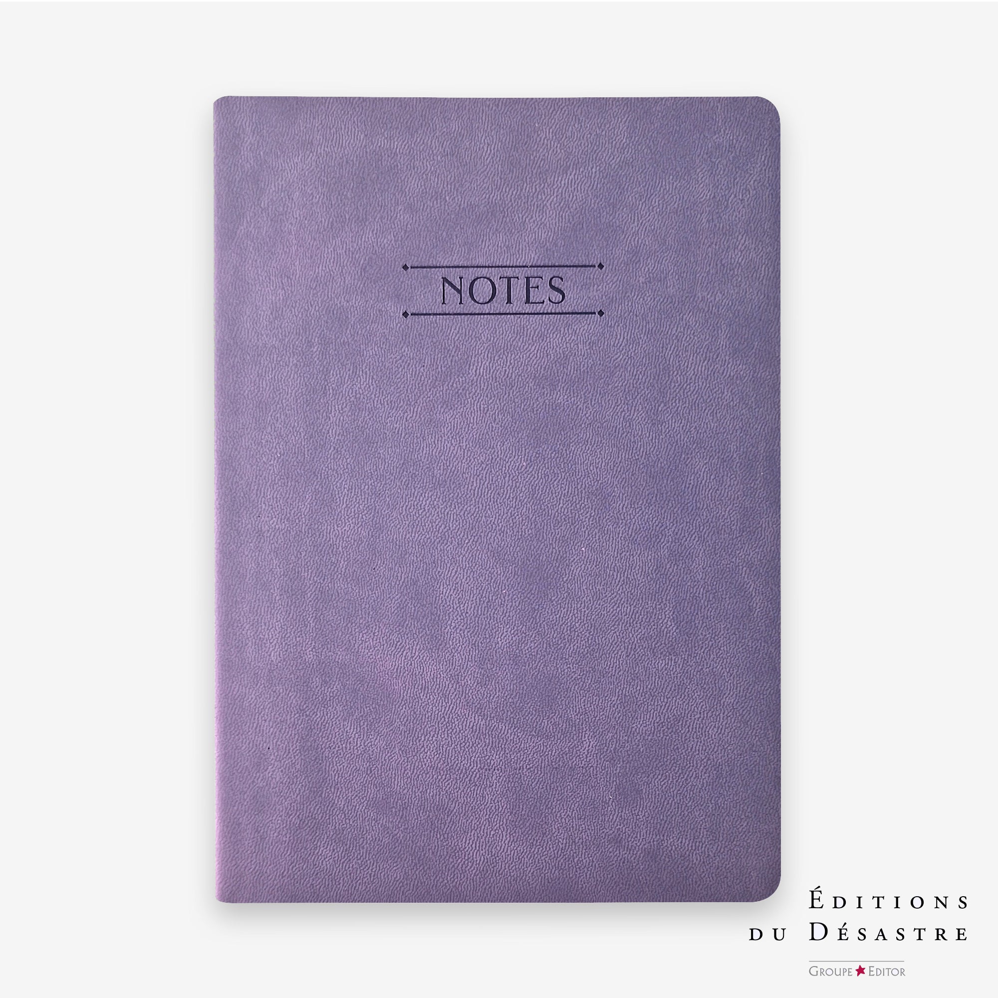 Nuance | Vœux professionnels • Carnet • Simili cuir - A5 - Lavande - 192 pages photo N° 1