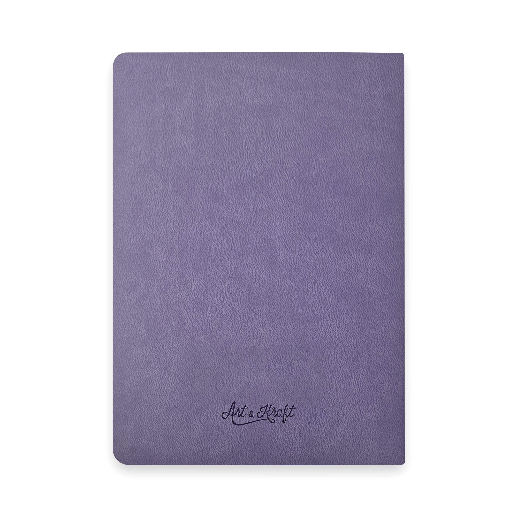 Nuance | Vœux professionnels • Carnet • Simili cuir - A5 - Lavande - 192 pages photo N° 2