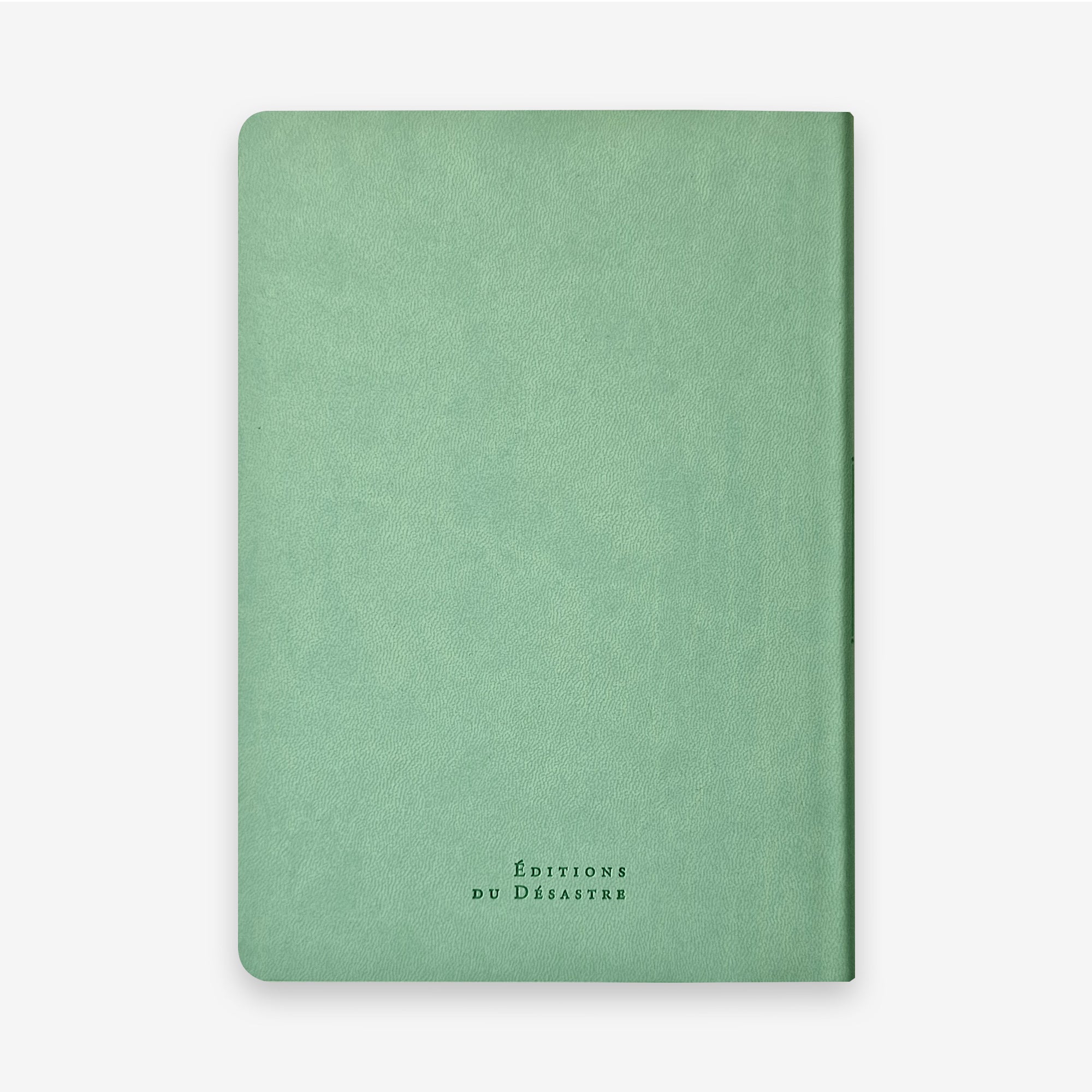 Nuance | Vœux professionnels • Carnet • Simili cuir - A5 - Menthe claire - 192 pages photo N° 2