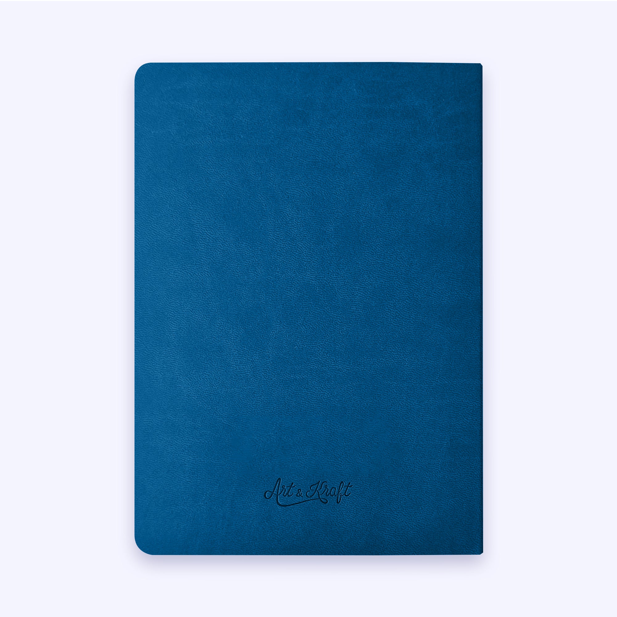 Carnet Nuance - Simili cuir - A5 - Bleu Majorelle - 192 pages photo N° 2