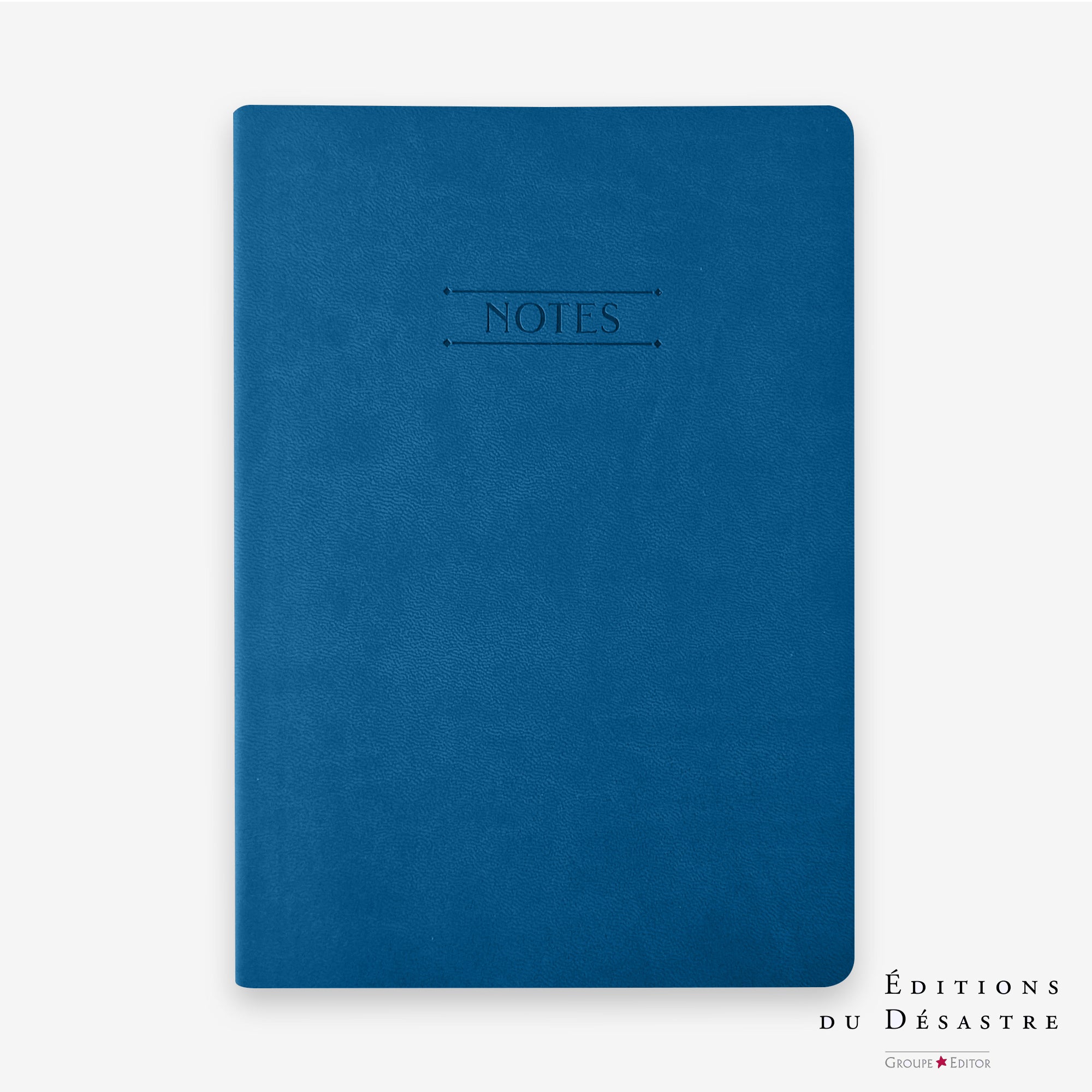 Nuance | Vœux professionnels • Carnet • Simili cuir - A5 - Bleu Majorelle - 192 pages photo N° 1