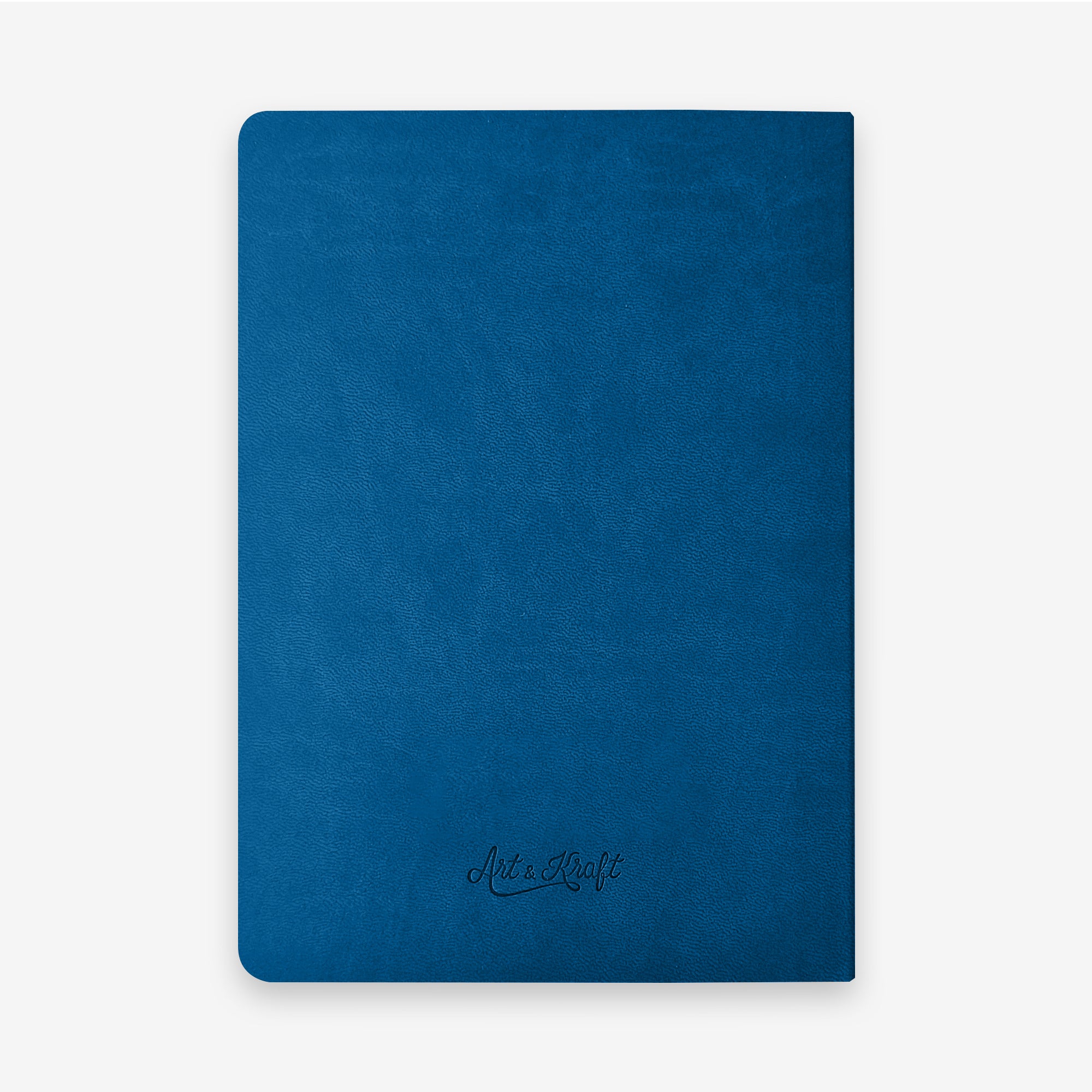 Nuance | Vœux professionnels • Carnet • Simili cuir - A5 - Bleu Majorelle - 192 pages photo N° 2