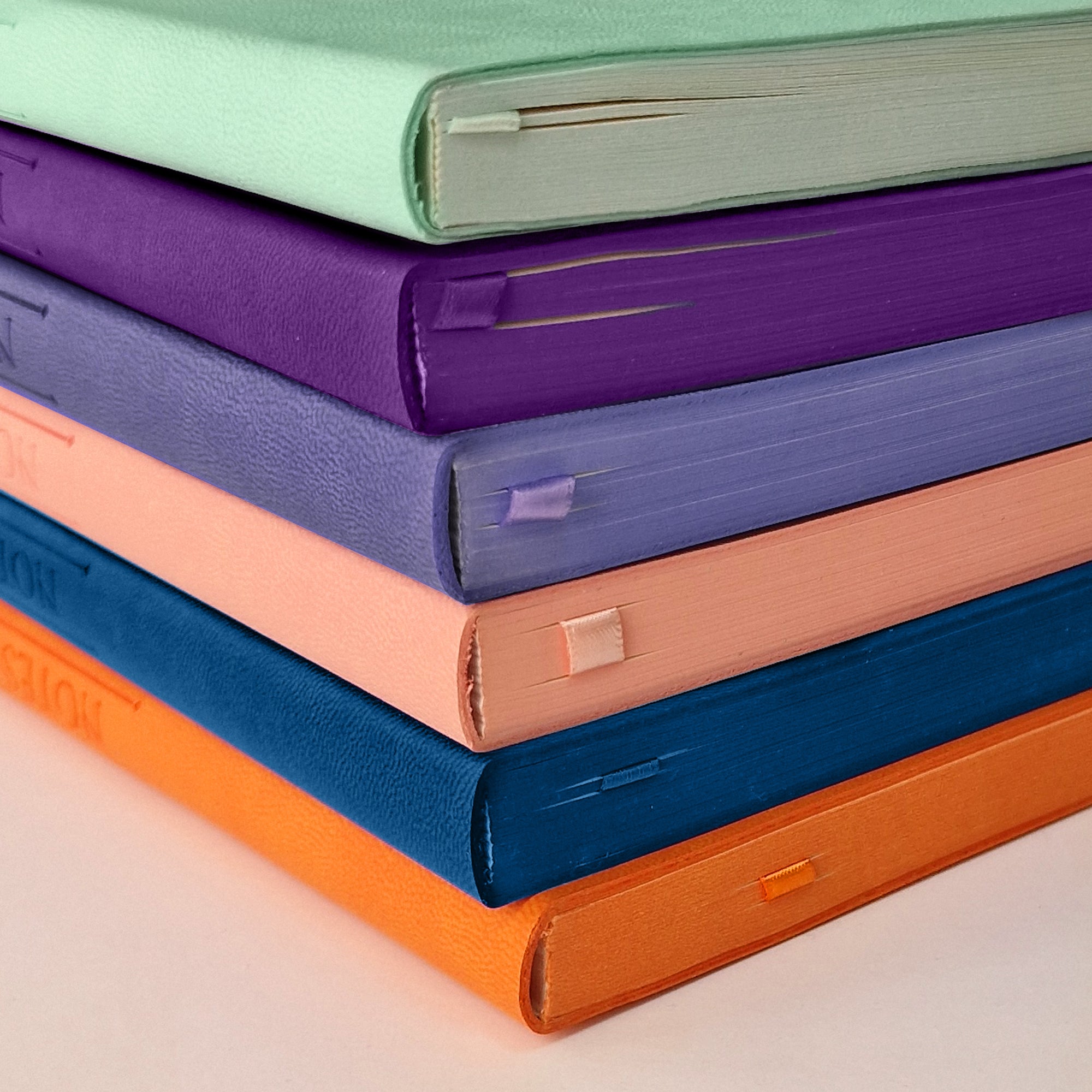 Carnet Nuance - Simili cuir - A5 - Violet intense - 192 pages photo N° 6