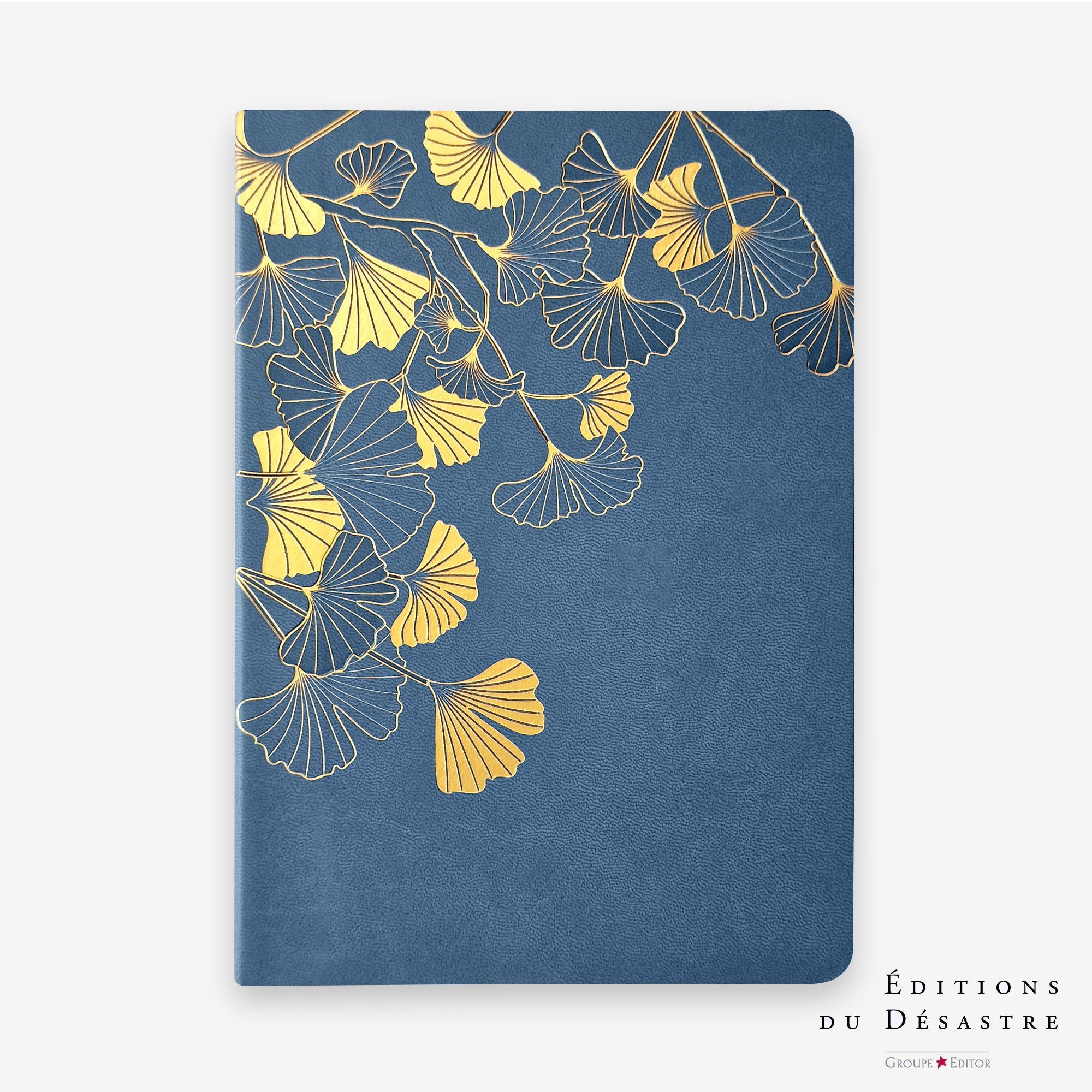 Pepakura | Vœux professionnels • Carnet • Simili cuir - A5 - Gingko - 192 pages photo N° 1