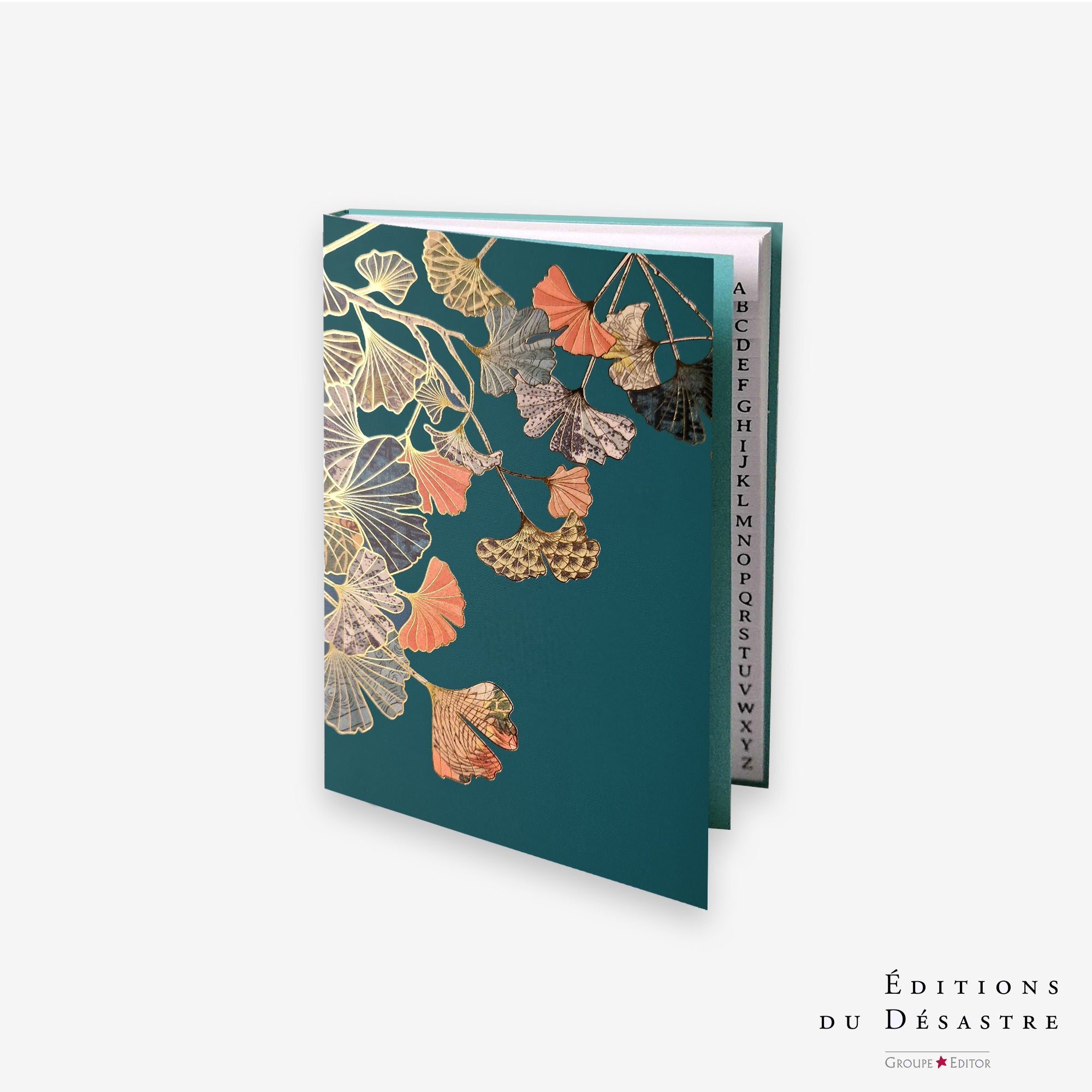 Pepakura | Vœux professionnels • Répertoire • A6 - Gingko - 64 pages photo N° 1
