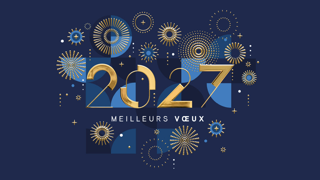 Géométrie festive | Vœux professionnels • Carte virtuelle • eCard Vidéo photo N° 1