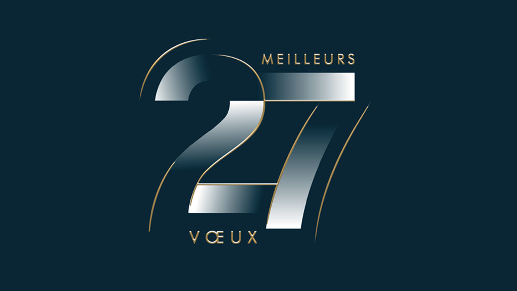 Reflet graphique | Vœux professionnels • Carte virtuelle • eCard Vidéo photo N° 1