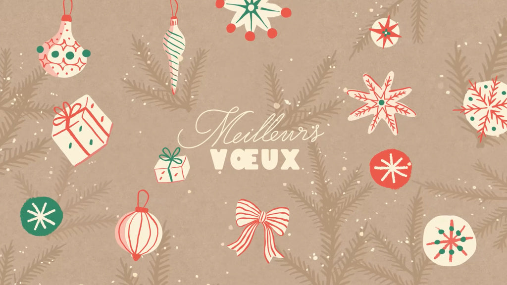 Douceurs de Fêtes | Vœux professionnels • Carte virtuelle • eCard Vidéo photo N° 1